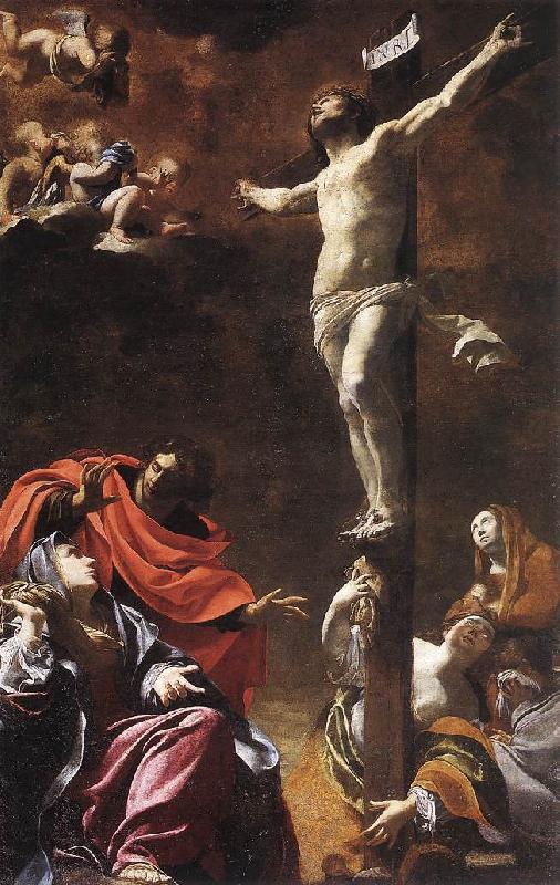  Simon  Vouet Crucifixion oil painting image